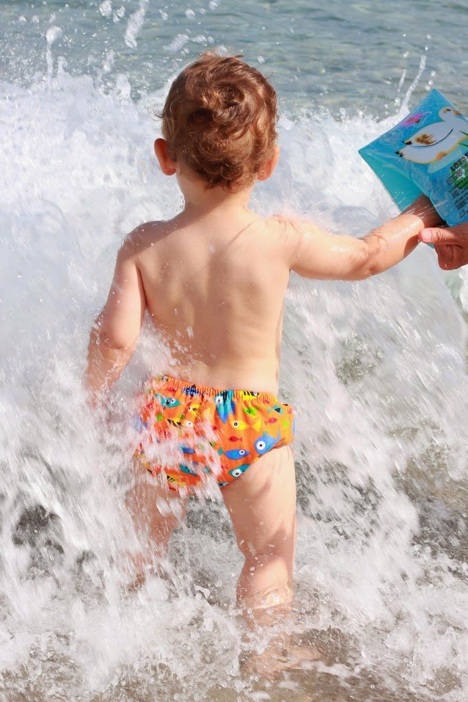 Costume iPlay indossato al mare